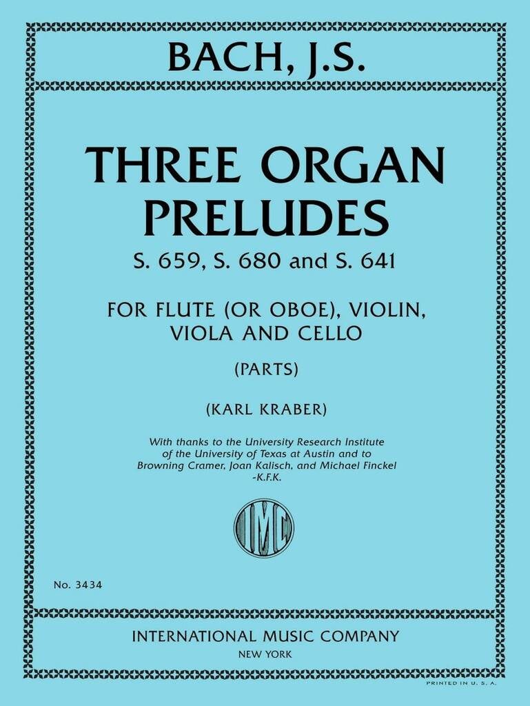 Three Organ Preludes